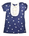 A Navy Short Sleeve Dresses from KW By Karen Walker in size 11Y for girl. (Front View)
