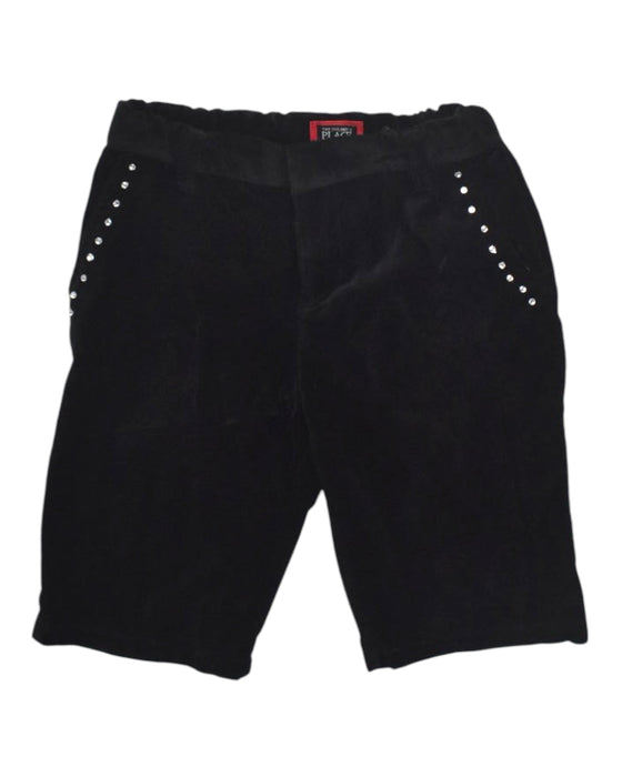A Black Shorts from The Children's Place in size 12Y for boy. (Front View)