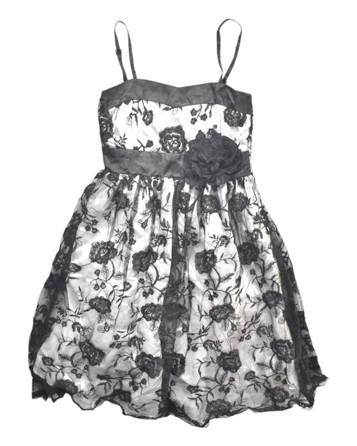 A Black Sleeveless Dresses from Blossom in size 12Y for girl. (Front View)