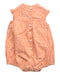 A Orange Sleeveless Rompers from Chubby Chubby in size 0-3M for girl. (Back View)