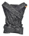 A Black Baby Carriers from Tula in size O/S for neutral. (Back View)