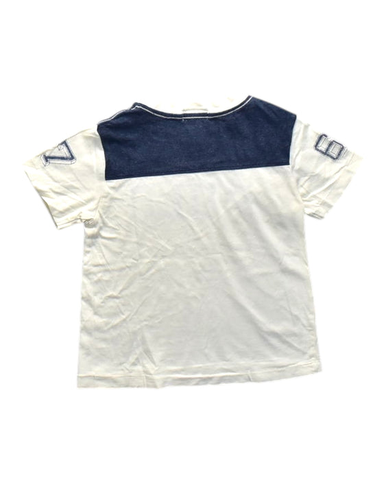 A White Short Sleeve T Shirts from Polo Ralph Lauren in size 3T for boy. (Back View)