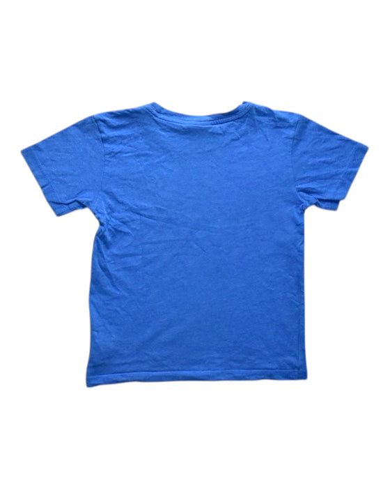 A Blue Short Sleeve T Shirts from Lacoste in size 6T for boy. (Back View)