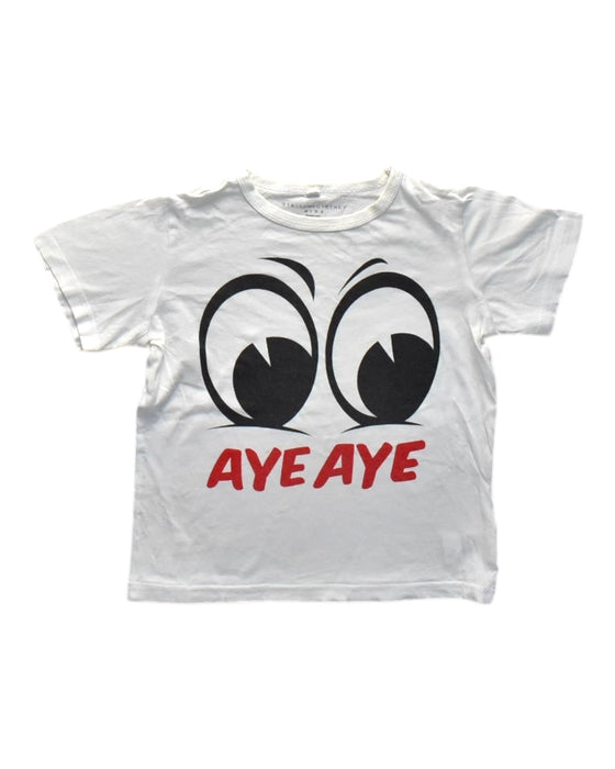 A White Short Sleeve T Shirts from Stella McCartney in size 6T for neutral. (Front View)