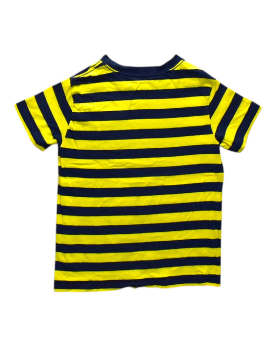 A Yellow Short Sleeve T Shirts from Polo Ralph Lauren in size 4T for boy. (Back View)