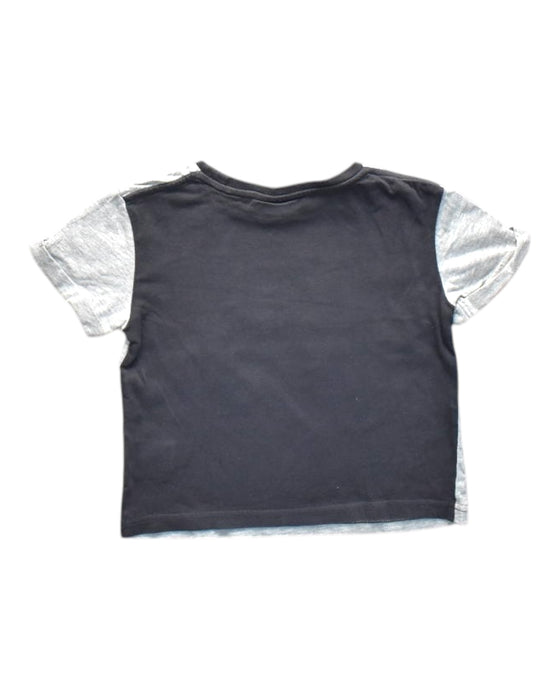 A Grey Short Sleeve T Shirts from Cyrillus in size 4T for neutral. (Back View)