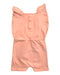 A Peach Sleeveless Rompers from Chloe in size 6-12M for girl. (Back View)