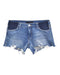 A Blue Shorts from Joe’s in size Maternity-L for maternity. (Front View)