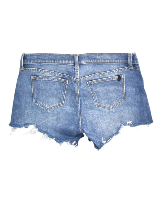 A Blue Shorts from Joe’s in size Maternity-L for maternity. (Back View)