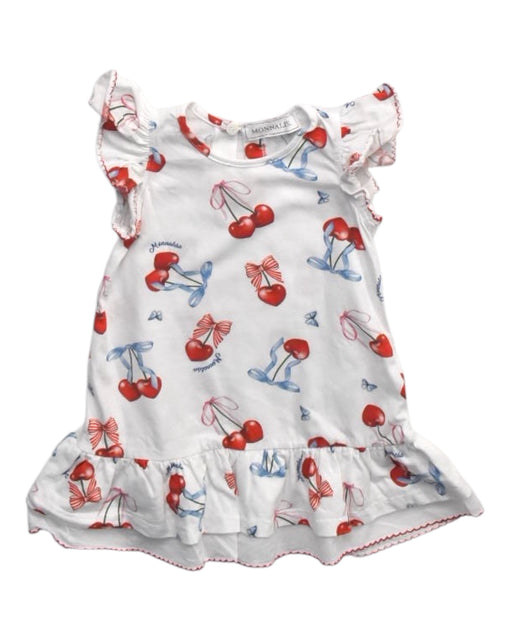 A Multicolour Sleeveless Dresses from Monnalisa in size 6-12M for girl. (Front View)