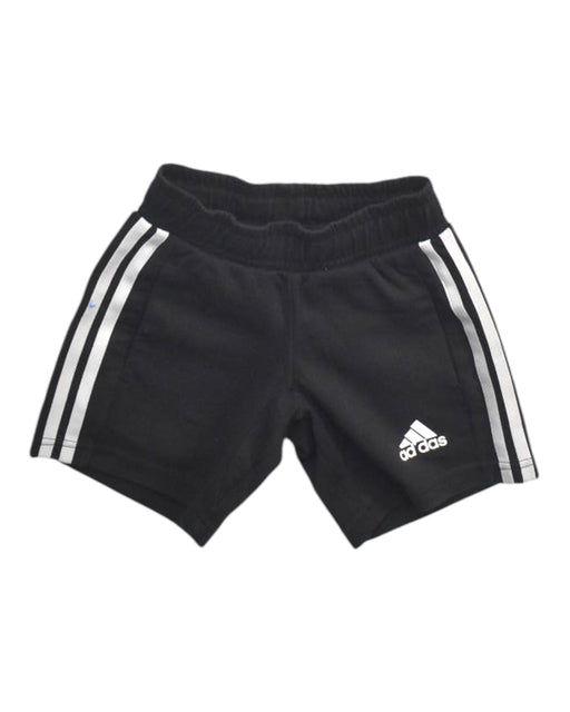 A Black Shorts from Adidas in size 3T for boy. (Front View)