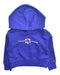 A Blue Hooded Sweatshirts from Tommy Hilfiger in size 2T for girl. (Front View)