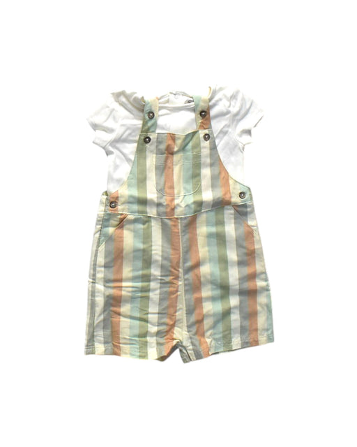 A Multicolour Overall Shorts from Mamas & Papas in size 6-12M for neutral. (Front View)