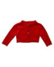 A Red Cardigans from Chateau de Sable in size 6-12M for neutral. (Front View)