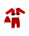 A Red Halloween Costumes from Mothercare in size 3-6M for neutral. (Front View)