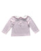 A Pink Long Sleeve Tops from Jacadi in size 18-24M for girl. (Back View)