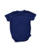 A Navy Short Sleeve Bodysuits from Raph and Remy in size 3-6M for neutral. (Back View)