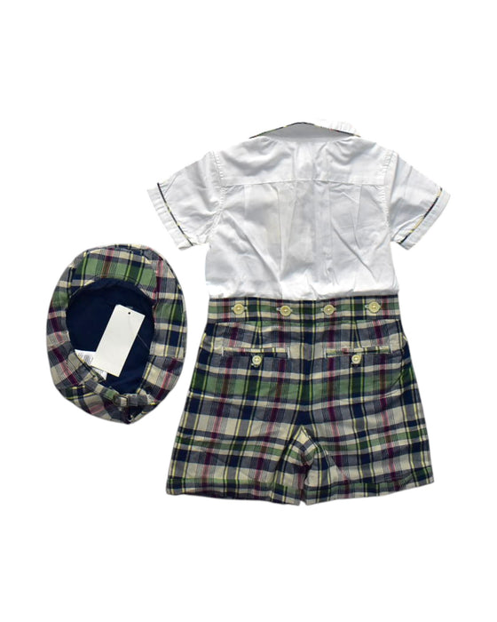A Multicolour Overall Sets from Ralph Lauren in size 6-12M for boy. (Back View)