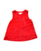 A Red Overall Dresses from Jacadi in size 3-6M for neutral. (Front View)