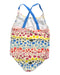 A Multicolour Swimsuits from Boden in size 6T for girl. (Back View)