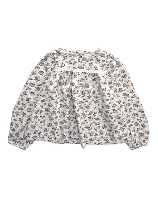 A Multicolour Long Sleeve Tops from Newbie in size 6T for girl. (Front View)