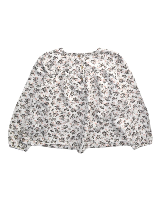 A Multicolour Long Sleeve Tops from Newbie in size 6T for girl. (Back View)