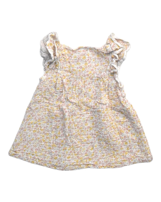 A Multicolour Sleeveless Dresses from Newbie in size 7Y for girl. (Back View)