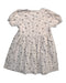 A Ivory Short Sleeve Dresses from Newbie in size 7Y for girl. (Back View)