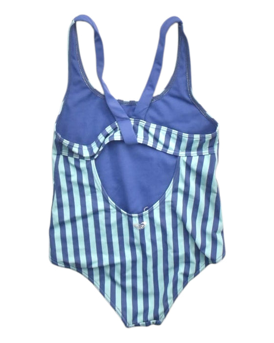 A Blue Swimsuits from Roxy in size 10Y for girl. (Back View)