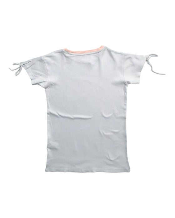 A White Short Sleeve T Shirts from Gingersnaps in size 8Y for girl. (Back View)