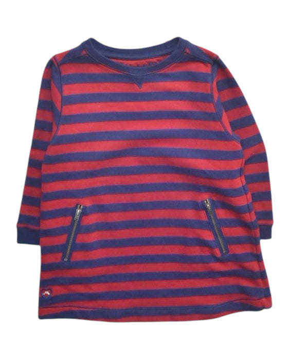 A Red Sweater Dresses from Chateau de Sable in size 3T for girl. (Front View)