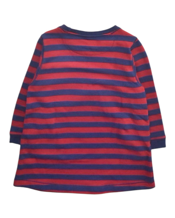 A Red Sweater Dresses from Chateau de Sable in size 3T for girl. (Back View)