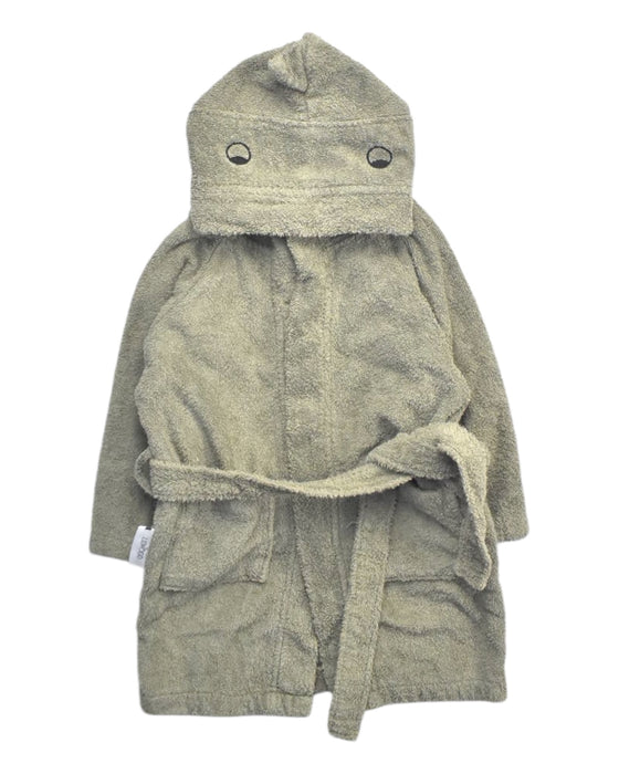 A Green Bathrobes from Liewood in size 3T for neutral. (Front View)