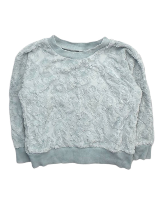 A Grey Crewneck Sweatshirts from Hux in size 4T for girl. (Front View)