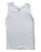 A White Sleeveless T Shirts from Petit Bateau in size 4T for boy. (Front View)