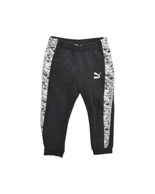 A Black Sweatpants from Puma in size 4T for girl. (Front View)