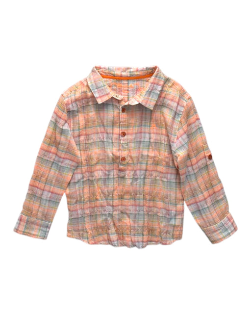 A Multicolour Long Sleeve Shirts from Chateau de Sable in size 4T for neutral. (Front View)