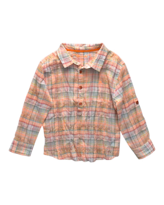 A Multicolour Long Sleeve Shirts from Chateau de Sable in size 4T for neutral. (Front View)