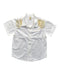 A White Short Sleeve Shirts from Trudy & Teddy in size 4T for boy. (Front View)