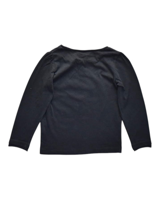 A Black Long Sleeve Tops from Esprit in size 5T for girl. (Back View)