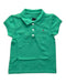 A Green Short Sleeve Polos from Tommy Hilfiger in size 2T for girl. (Front View)