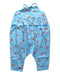 A Blue Sleveless Rompers from Sea Apple in size 6T for girl. (Front View)