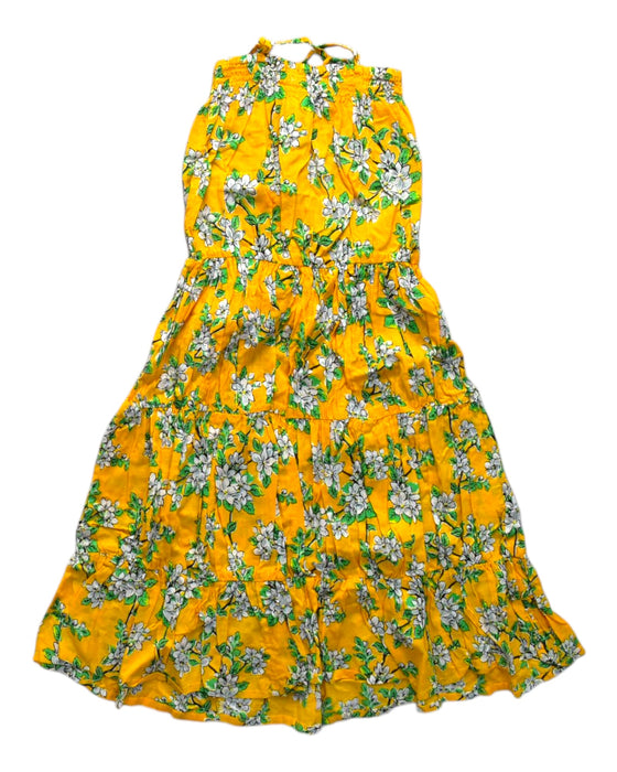 A Yellow Sleeveless Dresses from Coco and Ginger in size 3T for girl. (Back View)