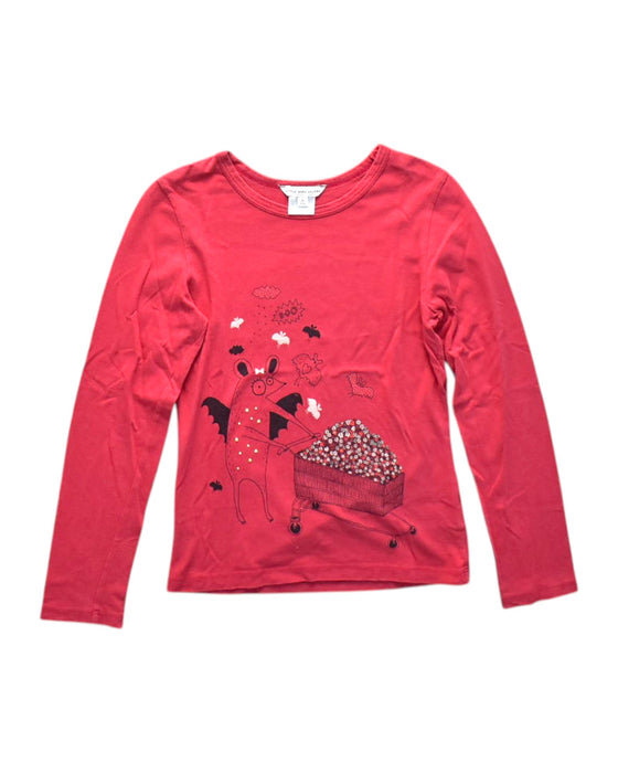 A Red Long Sleeve T Shirts from Little Marc Jacobs in size 8Y for girl. (Front View)