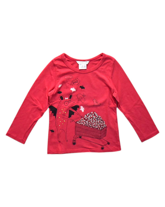 A Red Long Sleeve Tops from Little Marc Jacobs in size 2T for girl. (Front View)