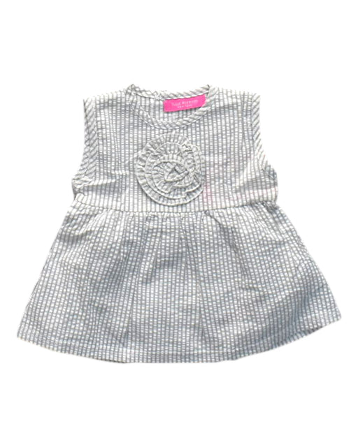 A Grey Sleeveless Dresses from Isaac Mizrahi in size 6-12M for girl. (Front View)