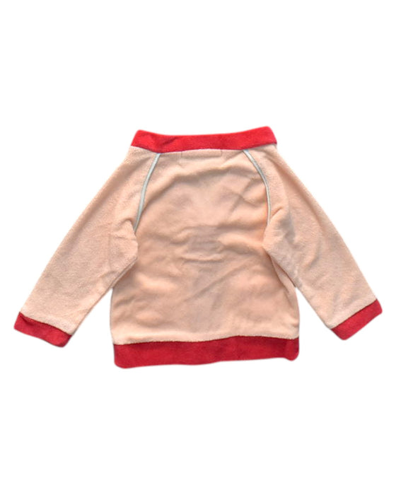 A Peach Cardigans from Milk on the Rocks in size 6-12M for neutral. (Back View)