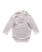 A Pink Long Sleeve Bodysuits from Tartine et Chocolat in size 12-18M for girl. (Front View)
