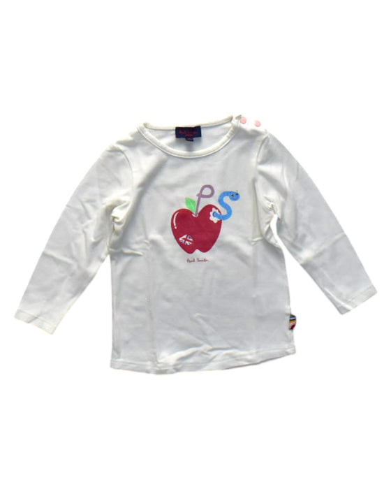 A White Long Sleeve Tops from Paul Smith in size 12-18M for neutral. (Front View)