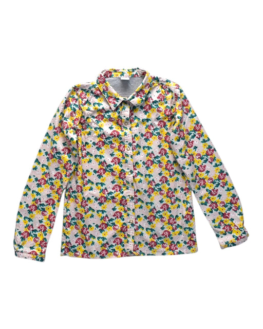 A Multicolour Long Sleeve Shirts from Petit Bateau in size 10Y for girl. (Front View)